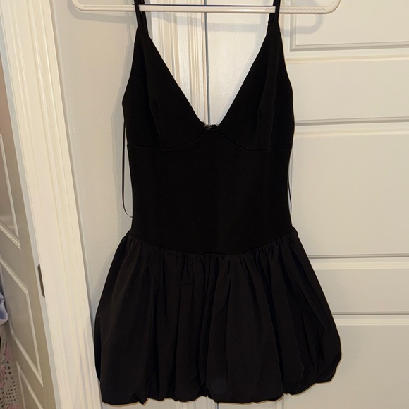 rodeo Dresses & Skirts - Mini Black Dress with Bubble Hem